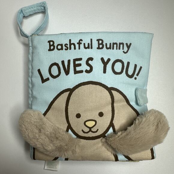 Jellycat Other - Bashful Bunny Loves You Book Jellycat Soft Sensory Book For Baby